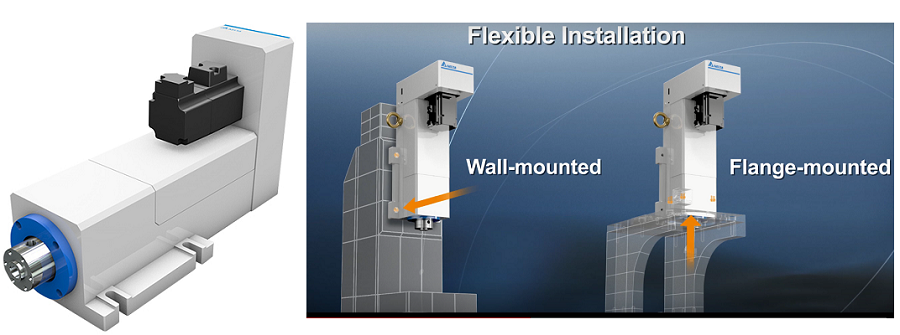 máy ép servo press Delta